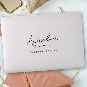 Sticker Portable de signature de script moderne