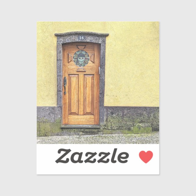 Sticker Porte pirate (Feuille)