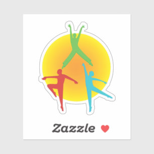 Sticker Postures de danse