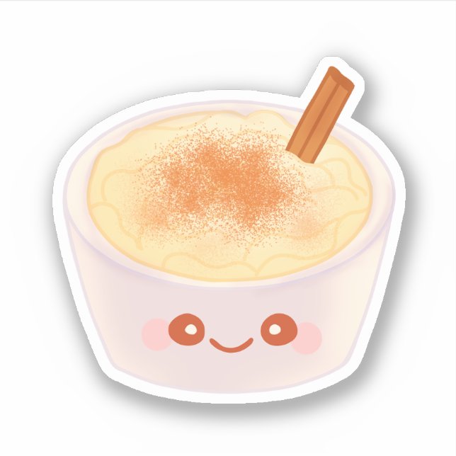 Sticker Pouding au riz doux Arroz Con Leche Mexicano (Devant)