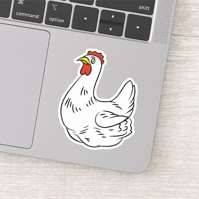 Sticker Poulet (Détail)