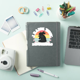 Sticker Poulets J'Élève De Petits Dinosaures Drôle Poulet