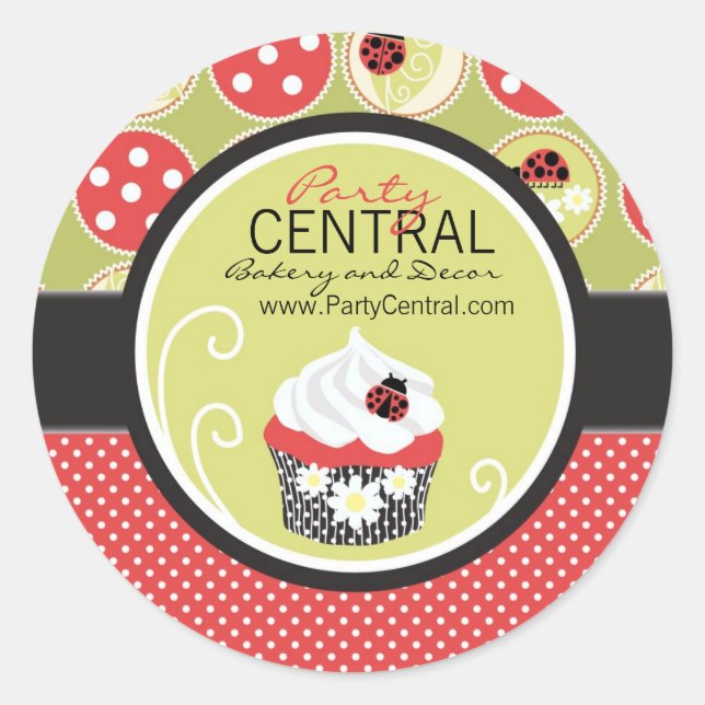 Sticker pour affaires Little Lady (Devant)