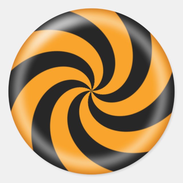 Sticker pour bonbons d'Halloween (Devant)