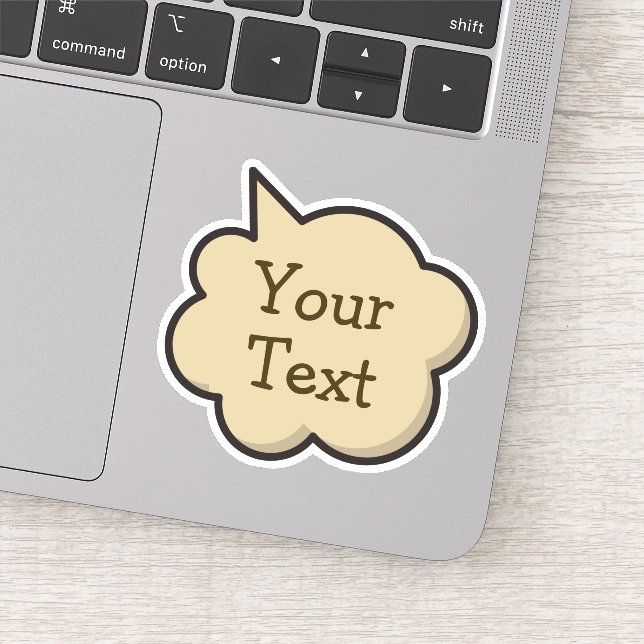 Sticker pour bulle vocale couleur (Détail)