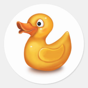 Sticker pour canard en caoutchouc
