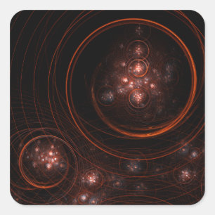 Sticker pour Carré d'art Abstrait Starlight