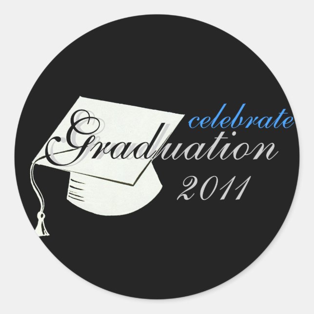 Sticker pour célébrer la graduation 2011 (Devant)