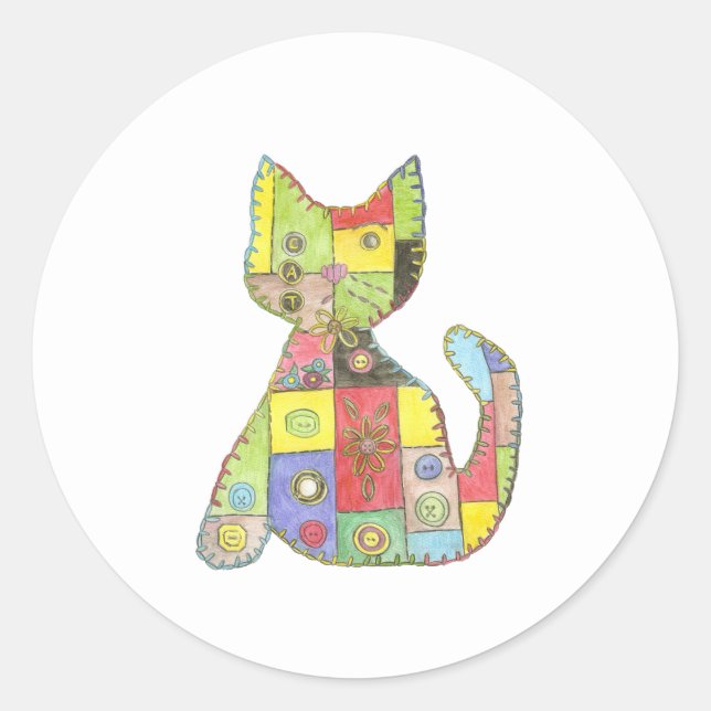Sticker pour chat (Devant)
