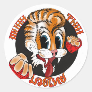 Sticker pour chat thaïlandais Muay