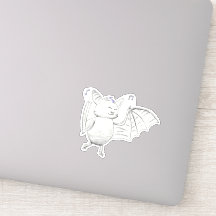 Sticker pour chauve-souris dansante