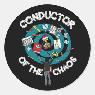Sticker pour chef de choeur - Noir