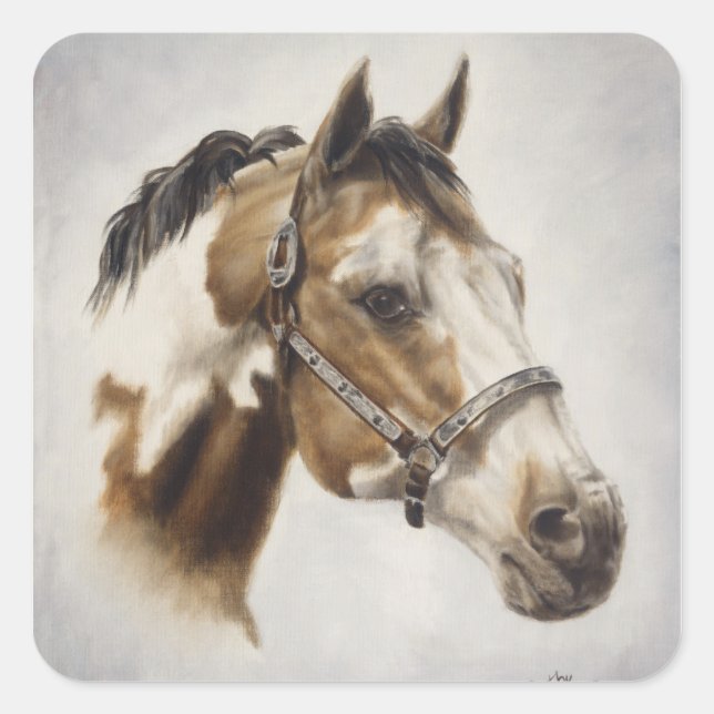 Sticker pour Cheval à peinture (Devant)