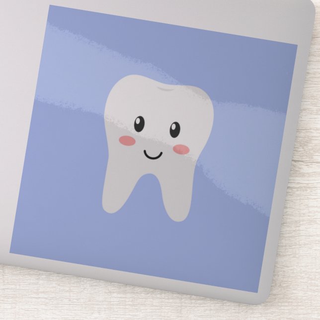 Sticker pour dents (Détail)