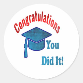 Sticker pour diplôme