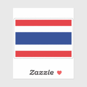 Sticker pour drapeau de l'État de Thaïlande