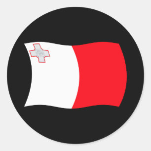 Sticker pour drapeau de Malte