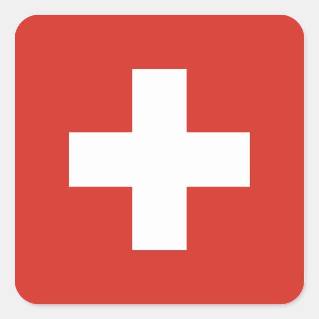 Sticker pour drapeau de Suisse (Devant)