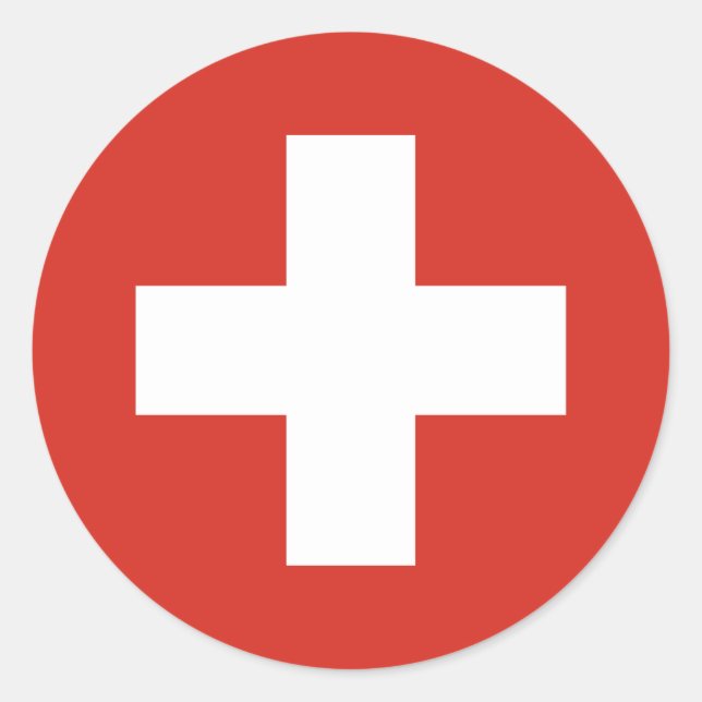 Sticker pour drapeau de Suisse (Devant)