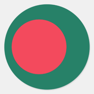 Sticker pour drapeau du Bangladesh