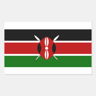 Sticker pour drapeau du Kenya*