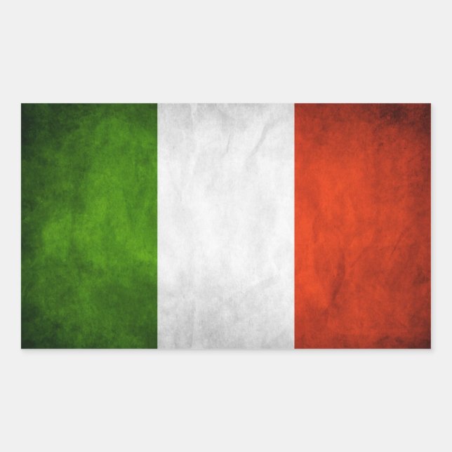 Sticker pour drapeau italien (Devant)