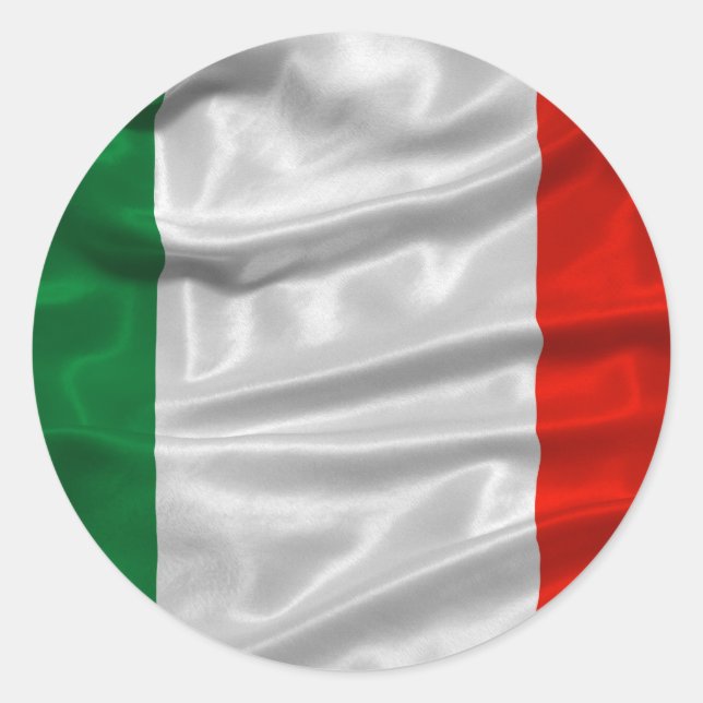 Sticker pour drapeau italien (Devant)