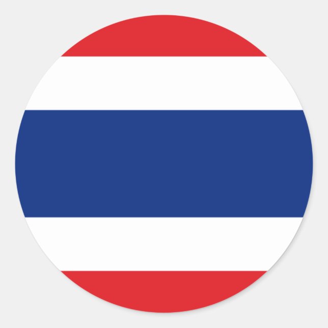 Sticker pour drapeau thaïlandais (Devant)