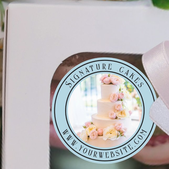 Sticker pour emballage de gâteaux (Créateur téléchargé)