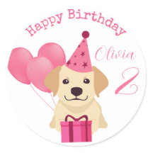 Sticker pour étiquette d'anniversaire joyeux pour 