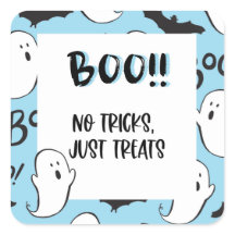 Sticker pour fantôme d'Halloween