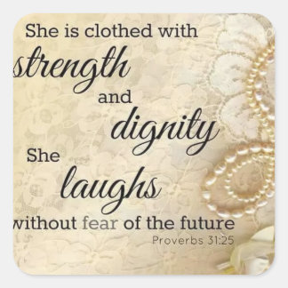 Sticker pour femme forte