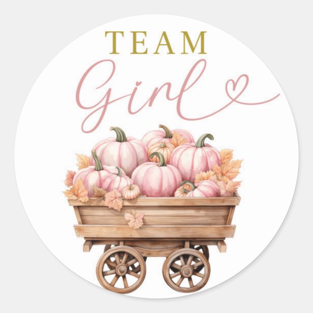 Sticker pour fille de l'équipe de transport citrou (Devant)