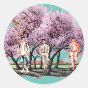 Sticker pour garçon mignon