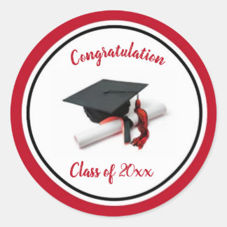 Sticker pour graduation personnalisée