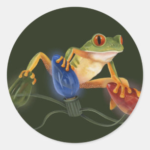 Sticker pour grenouille à arbre
