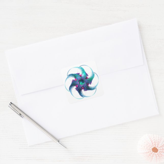 Sticker pour Imaginaire fractal (Enveloppe)