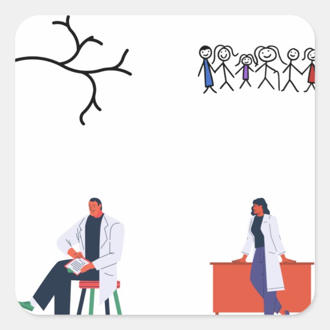 Sticker pour infirmière d'accès vasculaire - Acce  (Devant)