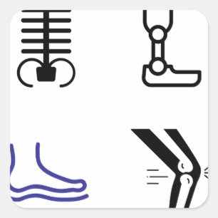Sticker pour infirmière orthopédique - Infirmière