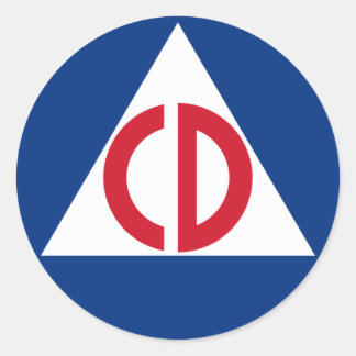 Sticker pour la défense civile