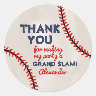 Sticker pour la fête d'anniversaire du baby-baseba