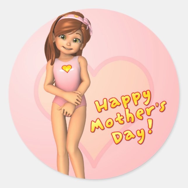 Sticker pour la fête des mères (Devant)