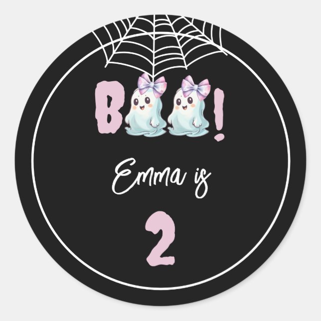 Sticker pour la fête d'Halloween du 2e anniversair (Devant)