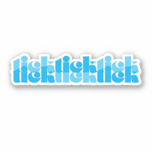 Sticker pour la mine Ticks (Devant)