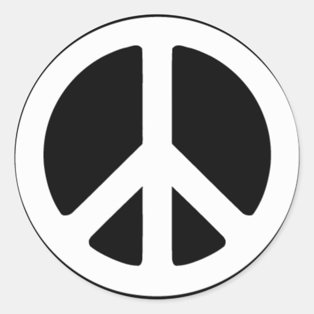 Sticker pour la paix (Devant)