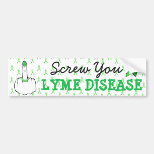Sticker pour la sensibilisation à la maladie de Ly