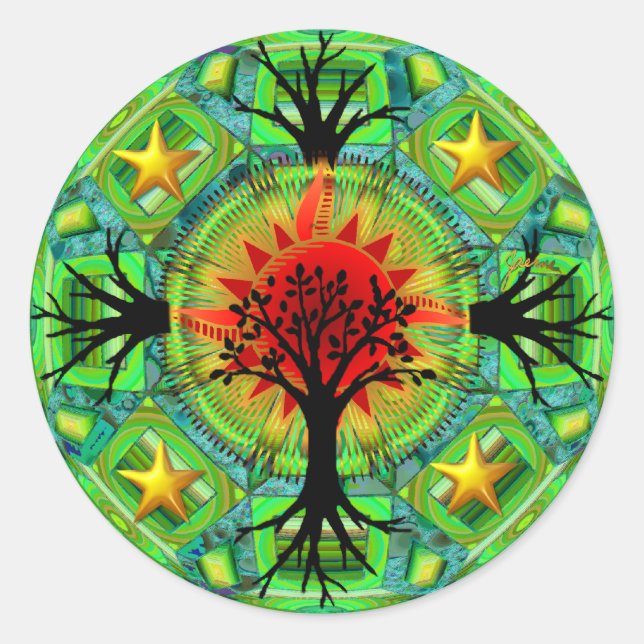 Sticker pour la Terre mère (Devant)