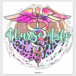 Sticker pour la vie infirmière 1