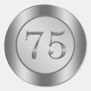 Sticker pour l'année 75e Mariage