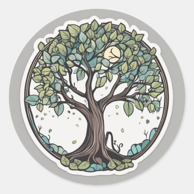 Sticker pour l'arbre de vie (Devant)